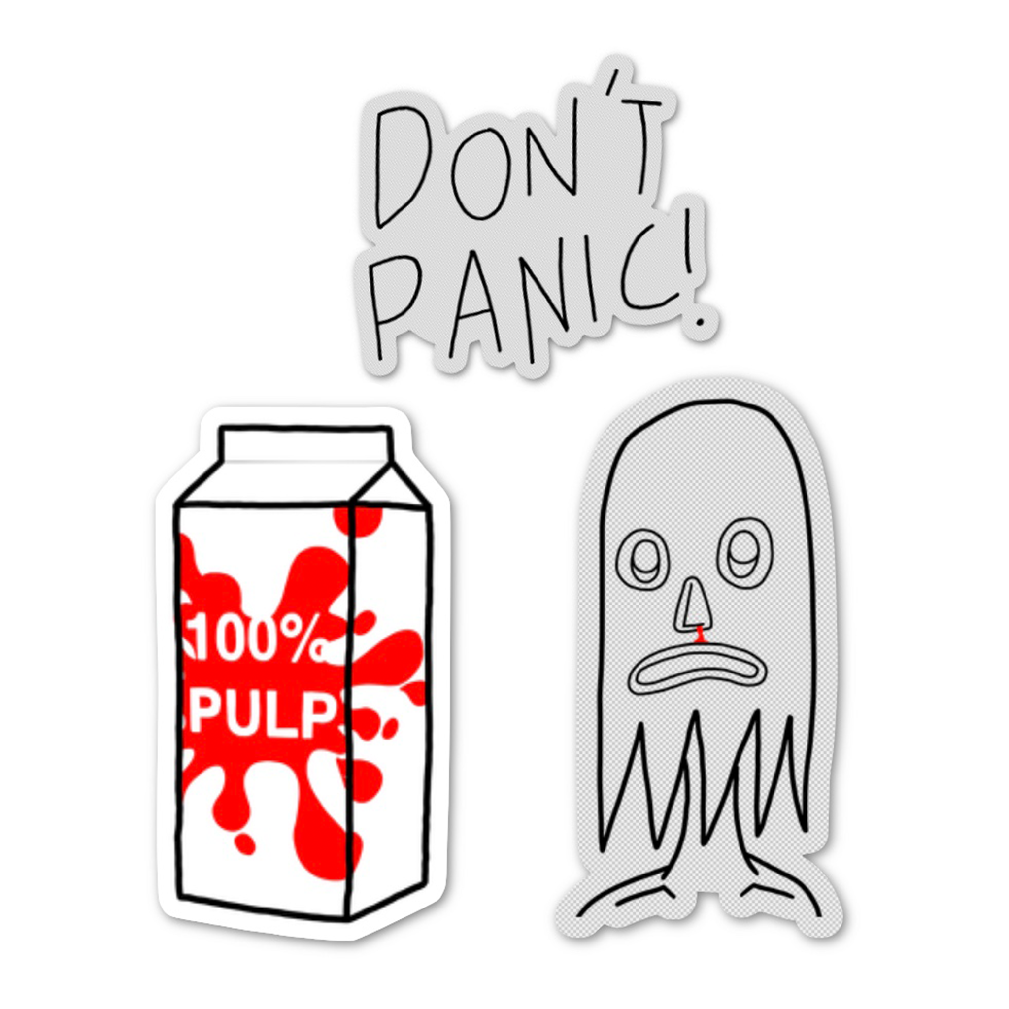 PULP STICKER PACK – JPEGRUNTZ