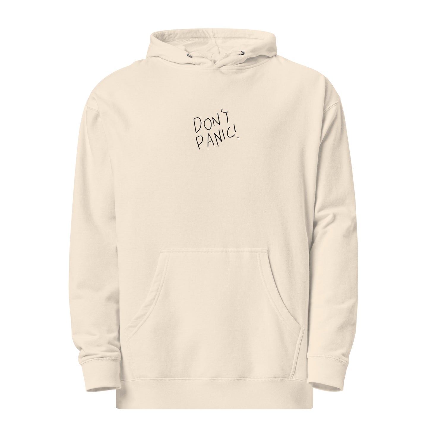 DON'T PANIC! HOODIE (BONE)