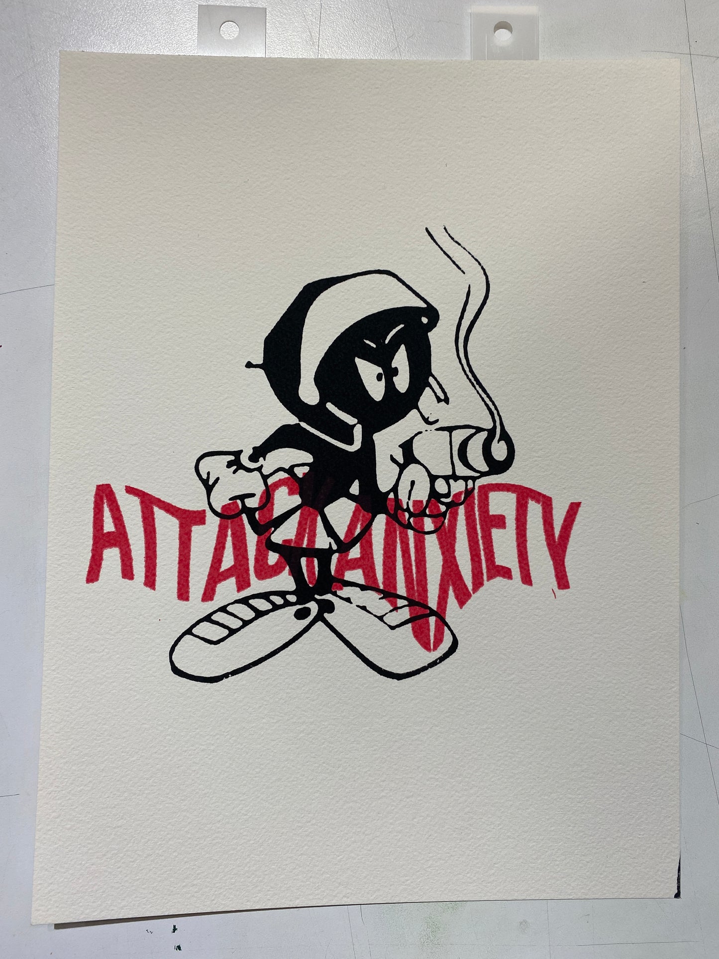 ATTACK ANXIETY PRINT